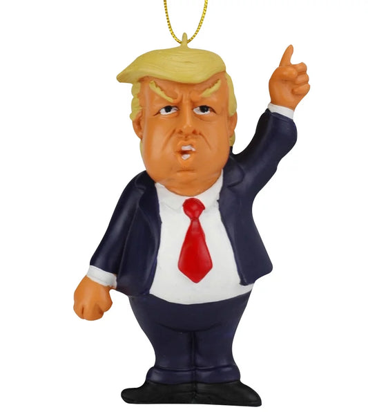 Donald Trump Christmas Ornament