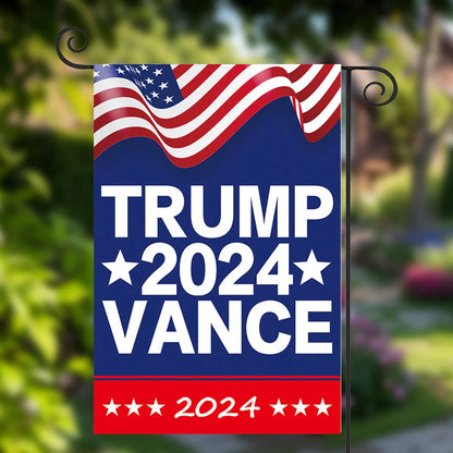 Trump Vance 2024 Flag Take American Back Donald for President USA Presidential Election Flags Indoor Outdoor Decoration Banner