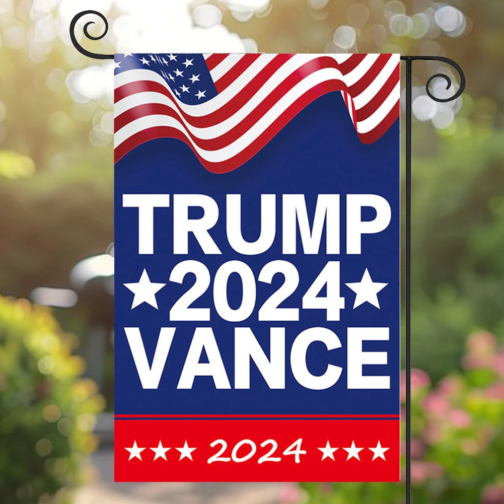 Trump Vance 2024 Flag Take American Back Donald for President USA Presidential Election Flags Indoor Outdoor Decoration Banner