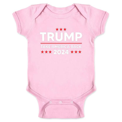 Donald Trump 2024 Take America Back MAGA Baby Bodysuit