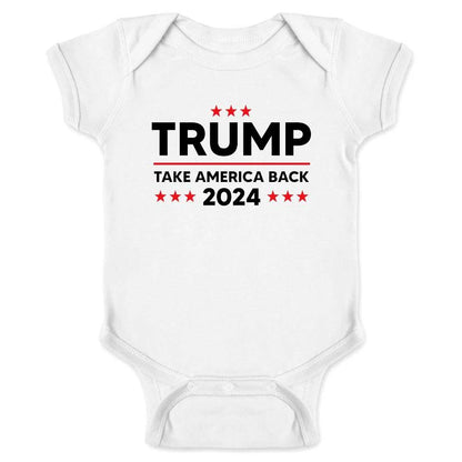 Donald Trump 2024 Take America Back MAGA Baby Bodysuit